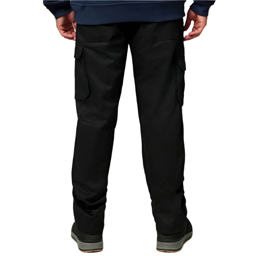 Hard Yakka Y02500 Foundations Drill Cargo Pant Black