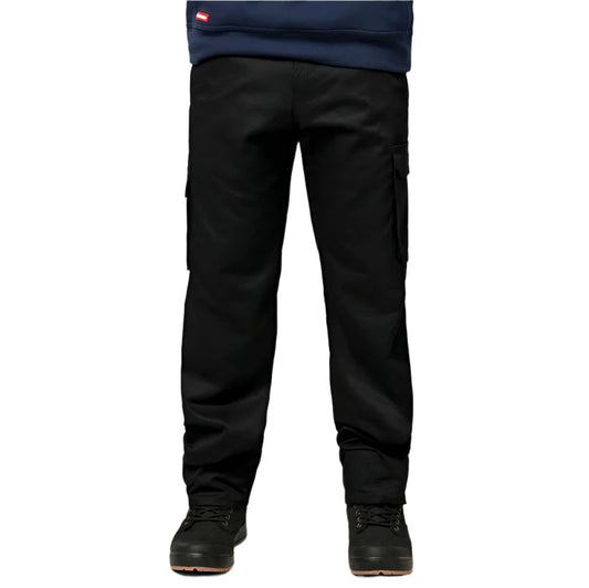Hard Yakka Y02500 Foundations Drill Cargo Pant Black
