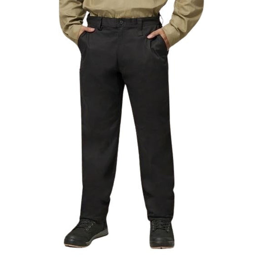 Hard Yakka Y02596 Core Relaxed Fit Stretch Work Pants - Black - Alternative Front View