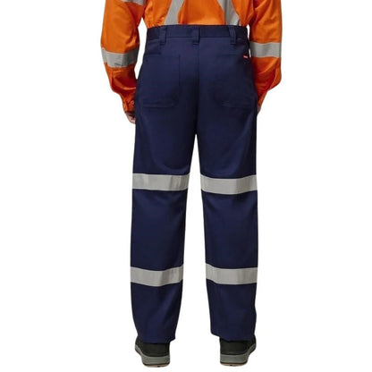 Hard Yakka Y02615 Foundations Drill Pant With Double Hoop Tape