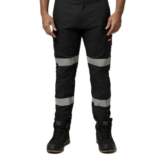 Hard Yakka Y02855 Hi Vis Cargo Pants Double Tape