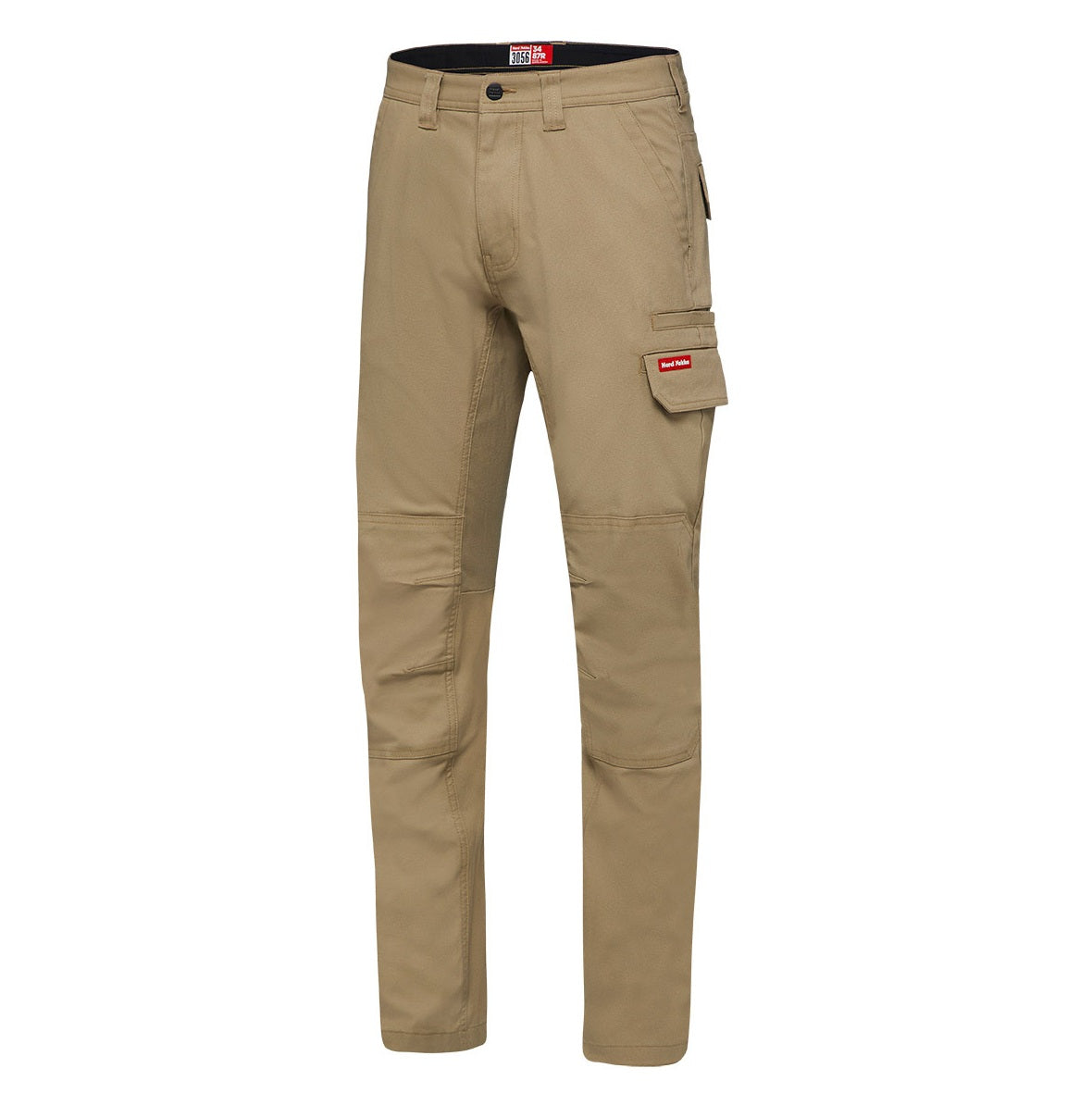 Hard Yakka Y02880 3056 Stretch Canvas Cargo Pant - Desert - Front View