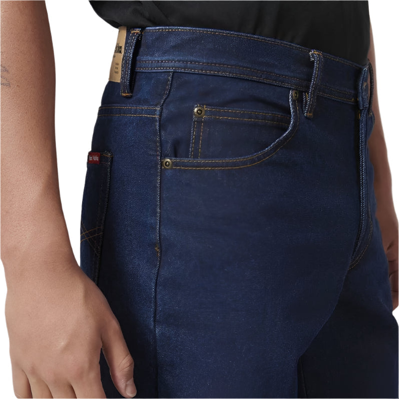 Hard Yakka Y03514 Foundations 14.5 Oz Enzyme Washed Rigid Denim Jeans