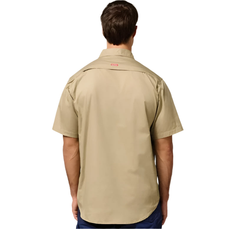 Hard Yakka Y04625 Core Short Sleeve Lightweight Vented Cotton Shirt