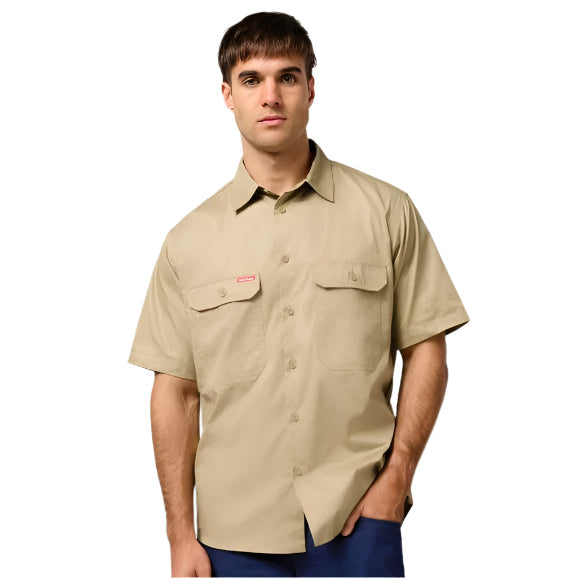 Hard Yakka Y04625 Core Short Sleeve Lightweight Vented Cotton Shirt