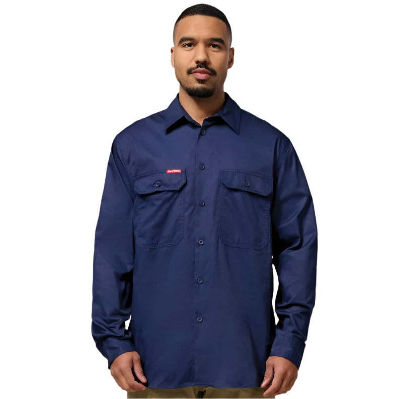 Hard Yakka Y04630 Core Long Sleeve Lightweight Vented Cotton Shirt