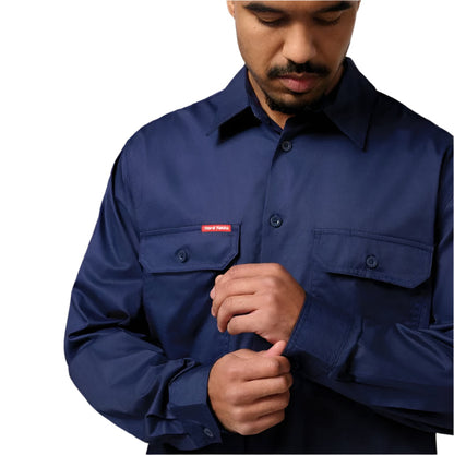 Hard Yakka Y04630 Core Long Sleeve Lightweight Vented Cotton Shirt