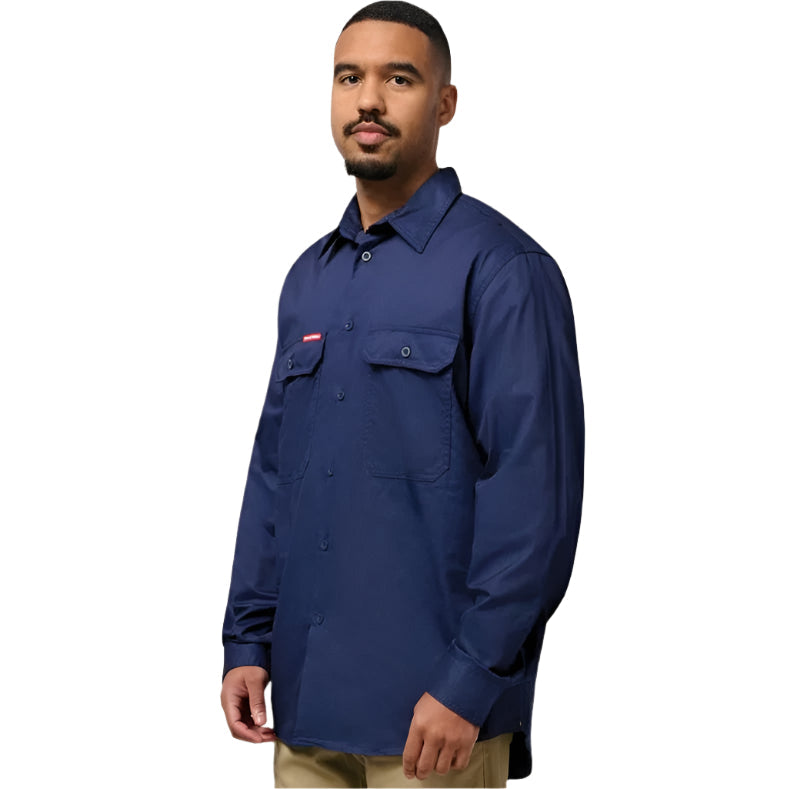 Hard Yakka Y04630 Core Long Sleeve Lightweight Vented Cotton Shirt