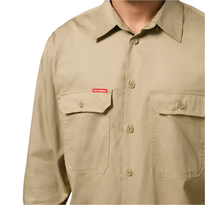 Hard Yakka Y04630 Core Long Sleeve Lightweight Vented Cotton Shirt