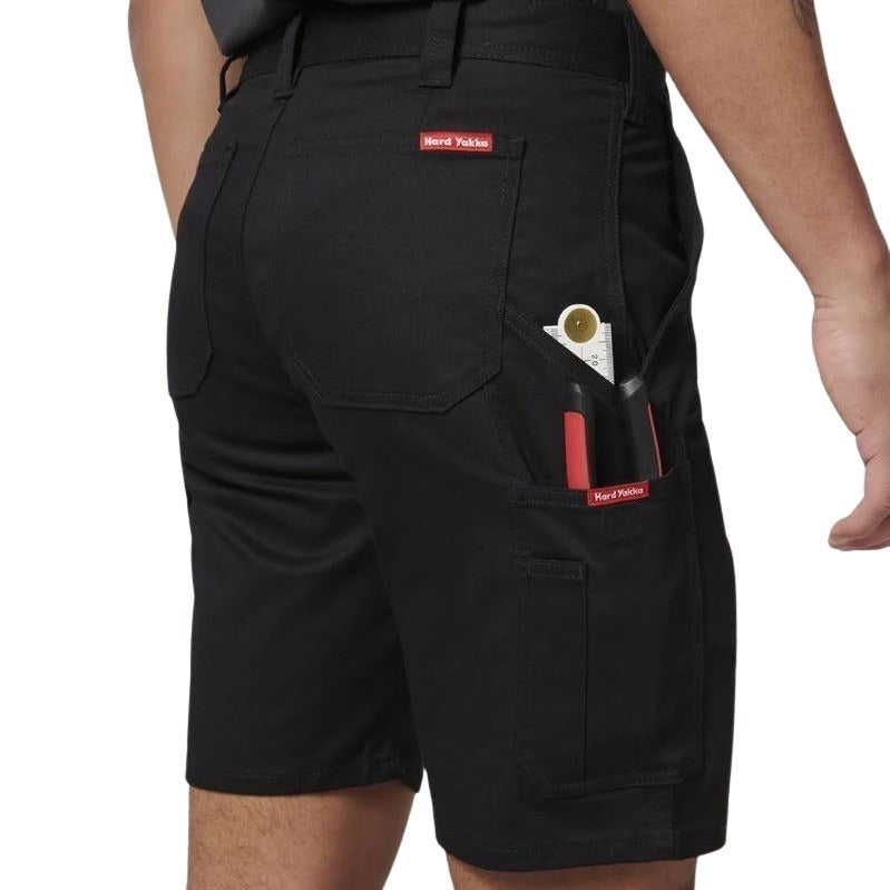 Hard Yakka Y05067 Core Relaxed Fit Stretch Cotton Work Cargo Shorts