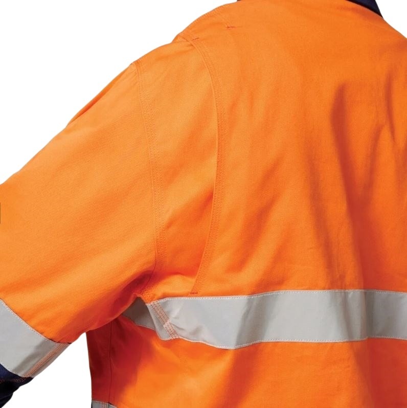 Hard Yakka Y06545 Core Hi Vis 2 Tone Cotton Drill Taped Jacket