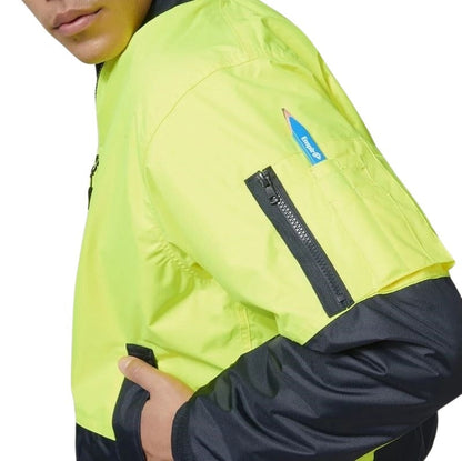 Hard Yakka Y06670 Core Hi Vis 2 Tone Waterproof Bomber Jacket