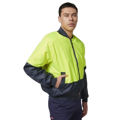 Hard Yakka Y06670 Core Hi Vis 2 Tone Waterproof Bomber Jacket