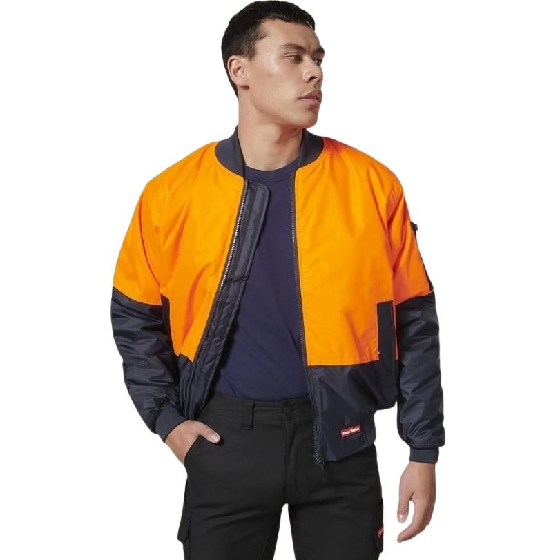 Hard Yakka Y06670 Core Hi Vis 2 Tone Waterproof Bomber Jacket