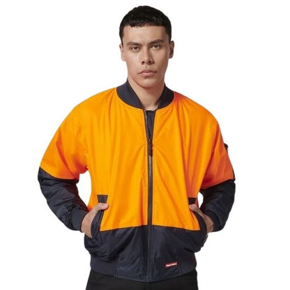Hard Yakka Y06670 Core Hi Vis 2 Tone Waterproof Bomber Jacket