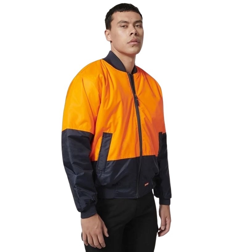 Hard Yakka Y06670 Core Hi Vis 2 Tone Waterproof Bomber Jacket