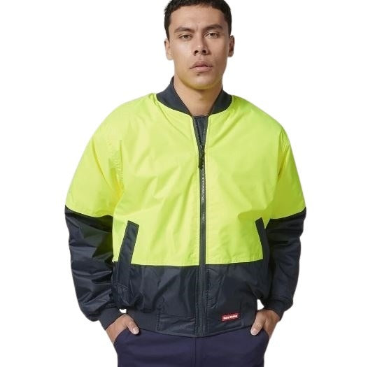 Hard Yakka Y06670 Core Hi Vis 2 Tone Waterproof Bomber Jacket