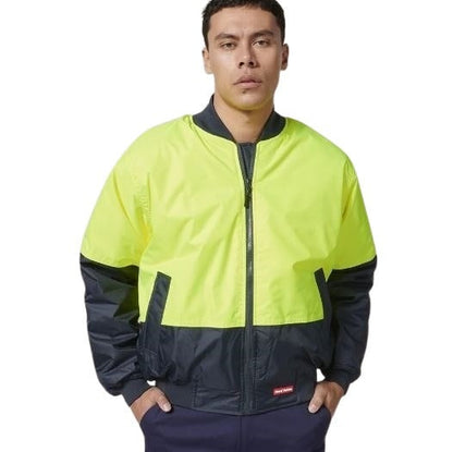 Hard Yakka Y06670 Core Hi Vis 2 Tone Waterproof Bomber Jacket