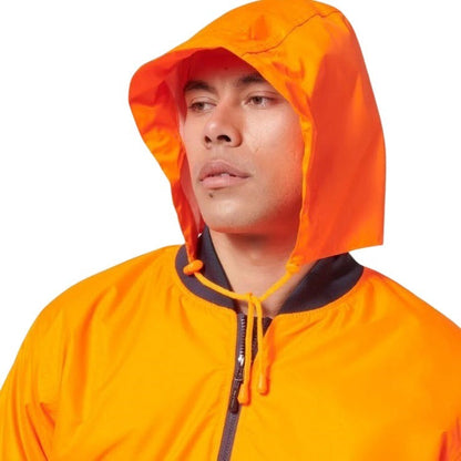 Hard Yakka Y06675 Core Hi Vis 2 Tone Taped Waterproof Bomber Jacket