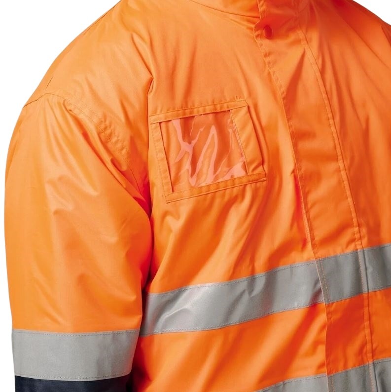 Hard Yakka Y06685 Core HiVis 2 Tone Taped Quilted Waterproof Jacket