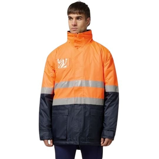 Hard Yakka Y06685 Core HiVis 2 Tone Taped Quilted Waterproof Jacket