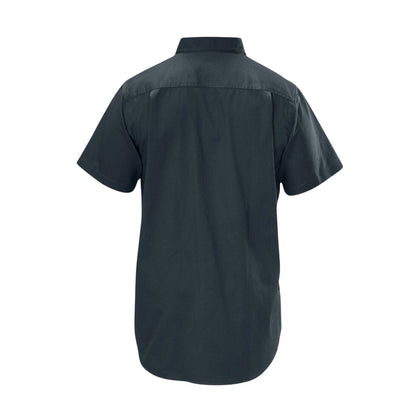 Hard Yakka Y07510 Short Sleeve Open Front Cotton Drill Work Shirt