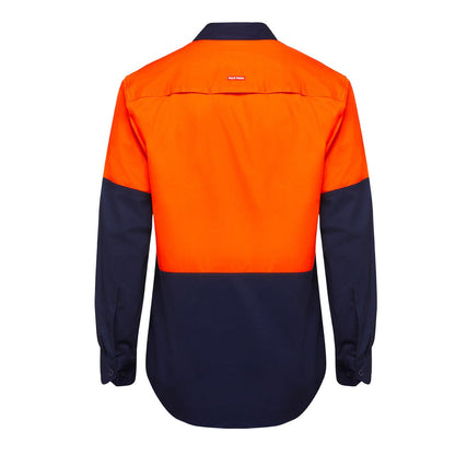 Hard Yakka Y07950 Core L/S 2Tone Vented Shirt