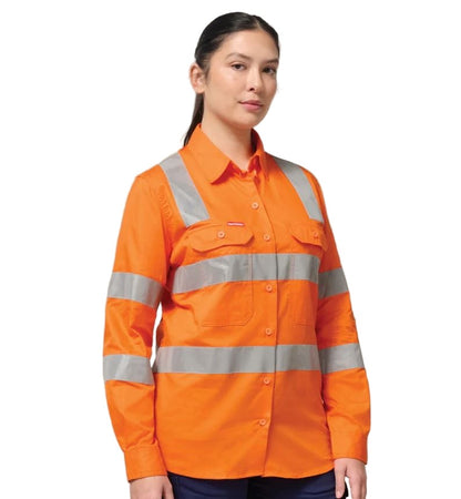 Hard Yakka Y08420 Womens Biomotion X Back Lightweight Shirt