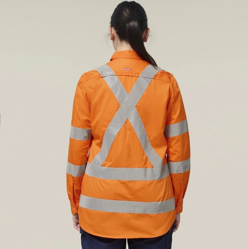 Hard Yakka Y08420 Womens Biomotion X Back Lightweight Shirt