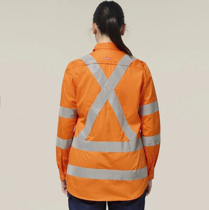 Hard Yakka Y08420 Womens Biomotion X Back Lightweight Shirt