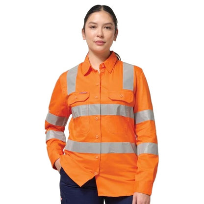 Hard Yakka Y08420 Womens Biomotion X Back Lightweight Shirt