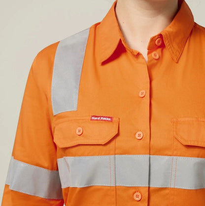 Hard Yakka Y08420 Womens Biomotion X Back Lightweight Shirt