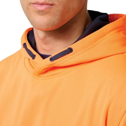 Hard Yakka Y19325 HiVis 2-Tone Brushed Fleece Hoodie
