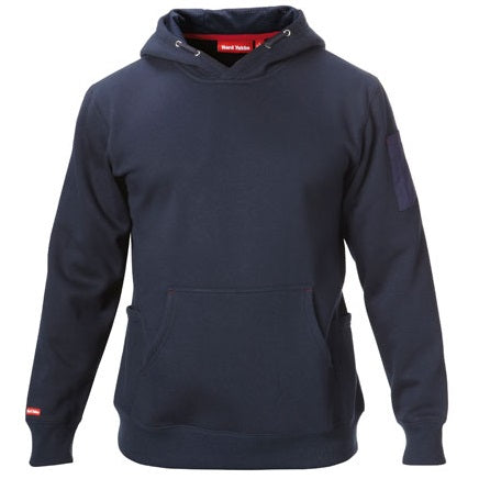 Hard Yakka Y19326 Brushed Fleece Hoodie - Navy - Front View