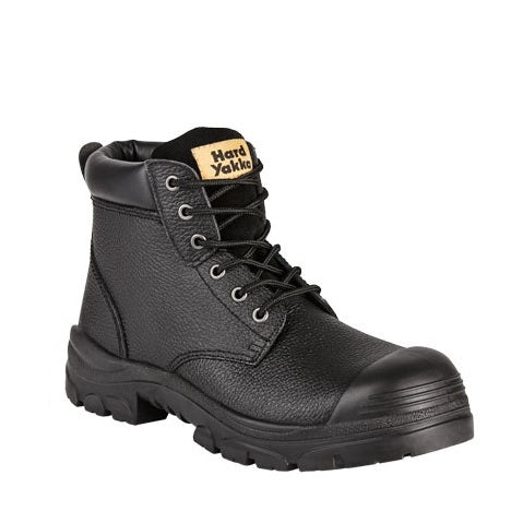 Hard Yakka Y60086 Gravel Black Lace Safety Boot