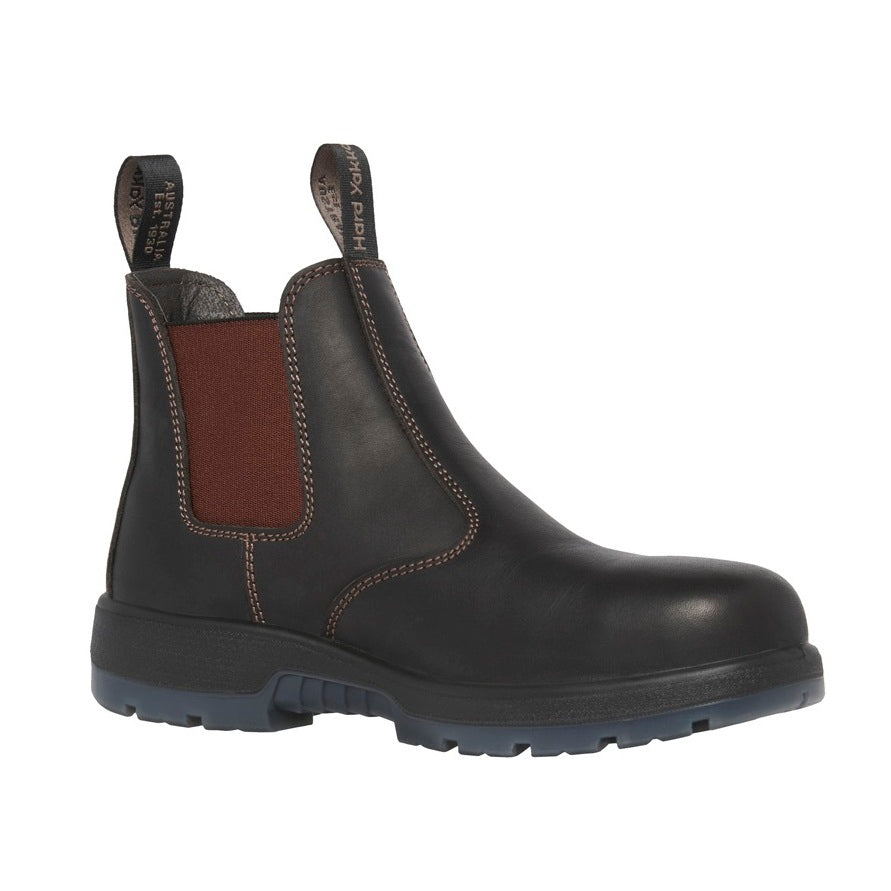 Hard Yakka Y60177 Outback Gusset PR Brown Safety Boots
