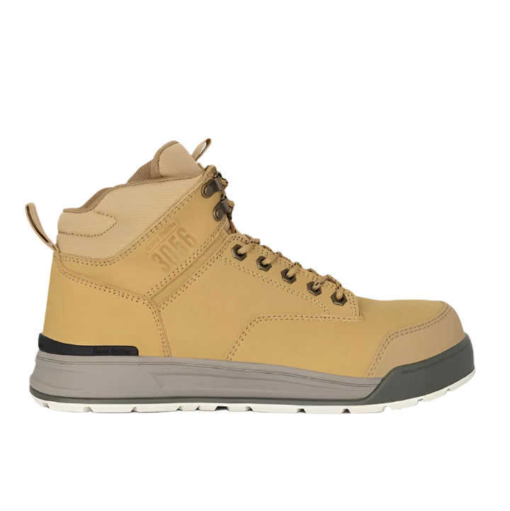 Hard Yakka Y60200 3056 Zip Side 5" Safety Boot Wheat