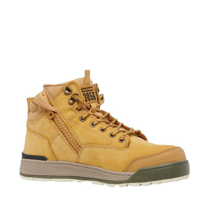 Hard Yakka Y60200 3056 Zip Side 5" Safety Boot Wheat
