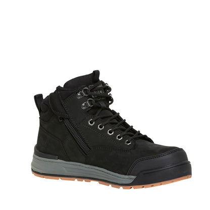 Hard Yakka Y60201 3056 Zip Side 5" Safety Boot Black