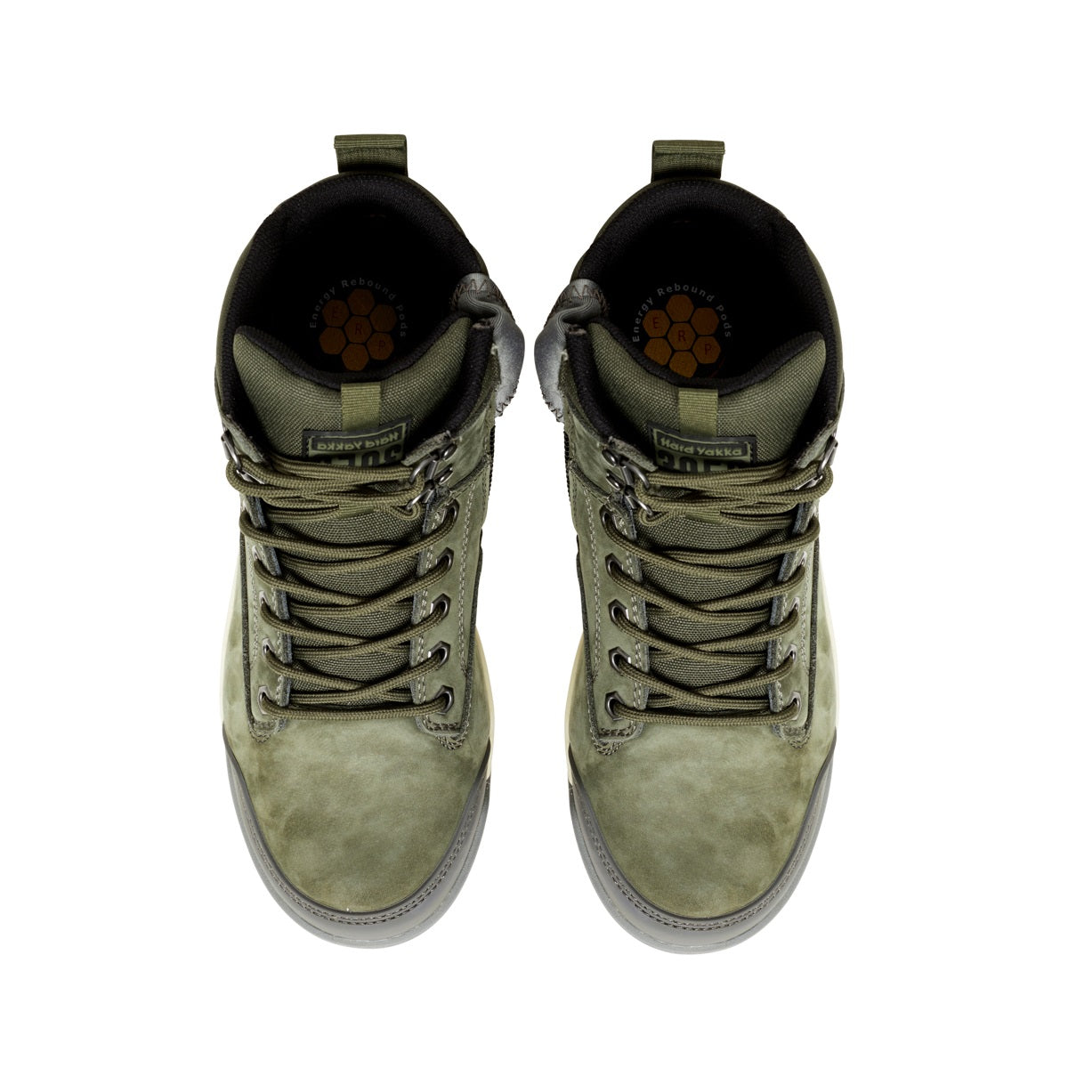 Hard Yakka Y60203 3056 Zip Side 5" Safety Boot Olive