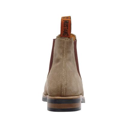 Mustang Signature Y61063 Mens Pull Up Leather Non Safety Boot