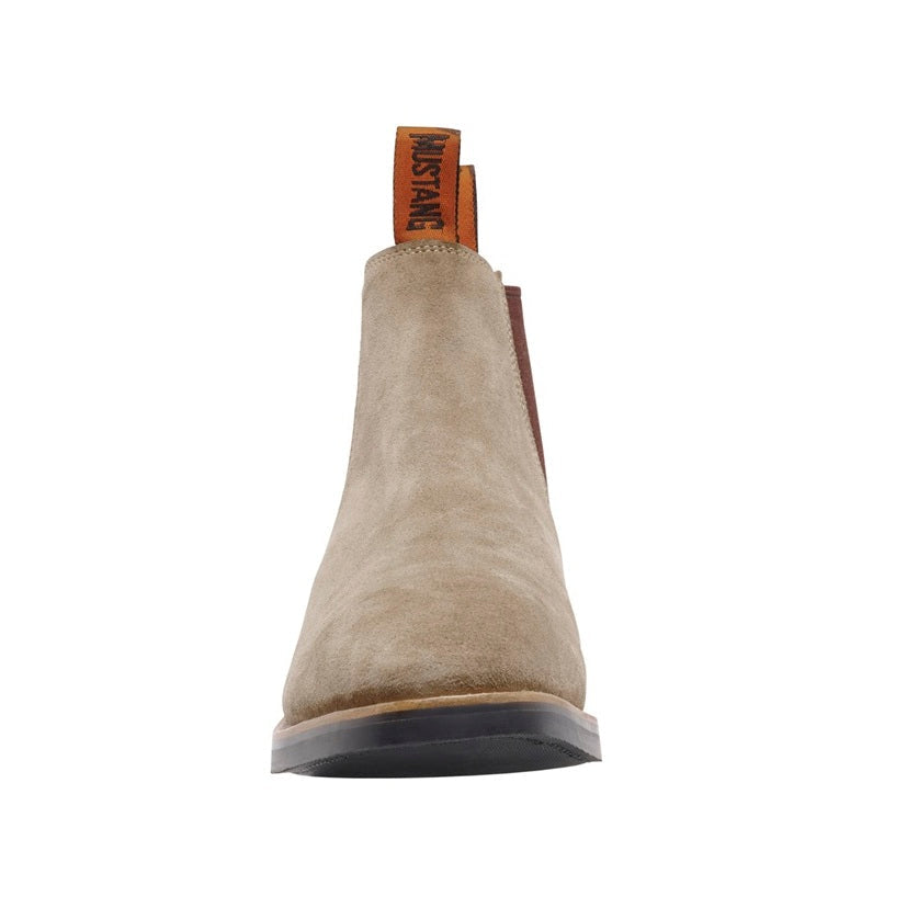 Mustang Signature Y61063 Mens Pull Up Leather Non Safety Boot