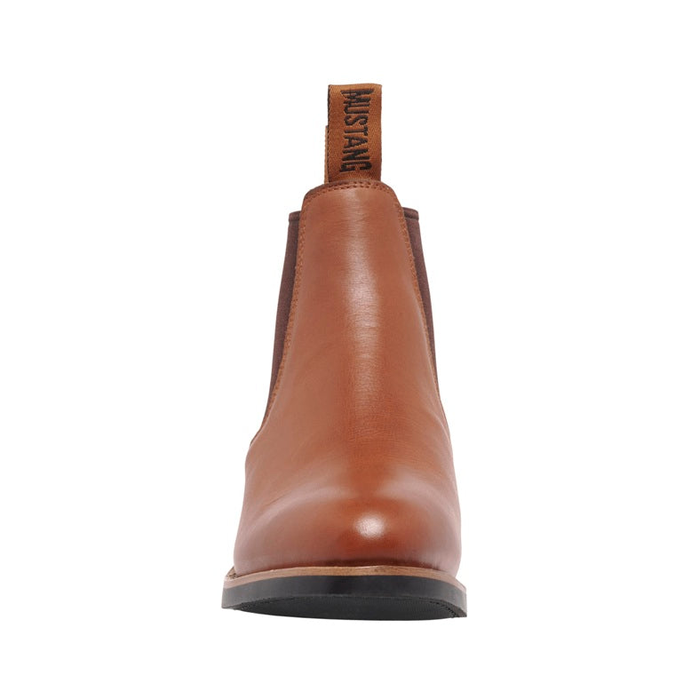 Mustang Signature Y61066 Womens Pull Up Leather Non Safety Boot