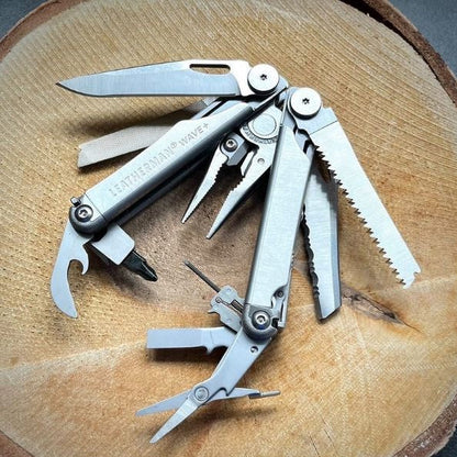 Leatherman YL832524 Wave® Plus Wave Plus Stainless w/Nylon Button Sheath