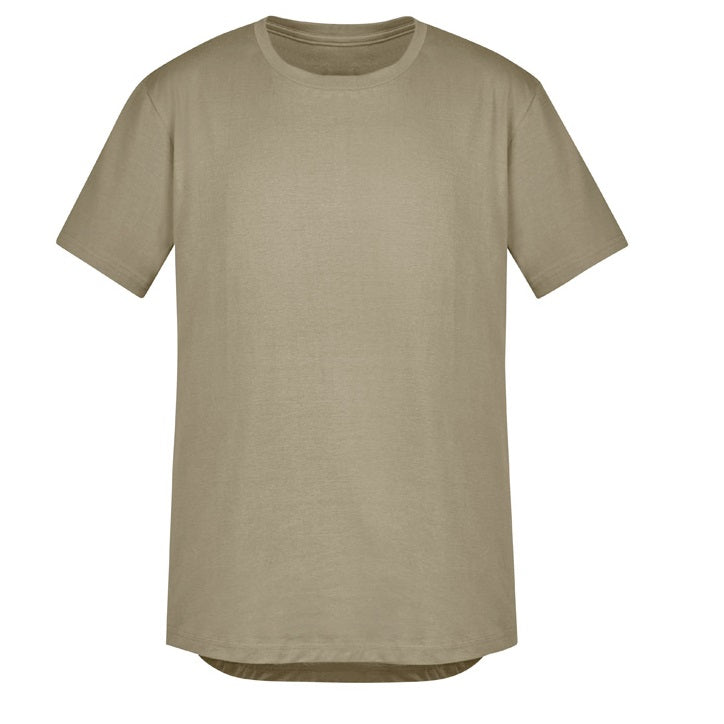 Syzmik ZH135 Mens Streetworx Tee Shirt - Light Khaki - Front View