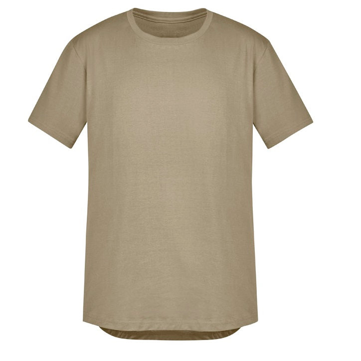 Syzmik ZH135 Mens Streetworx Tee Shirt - Light Khaki - Front View