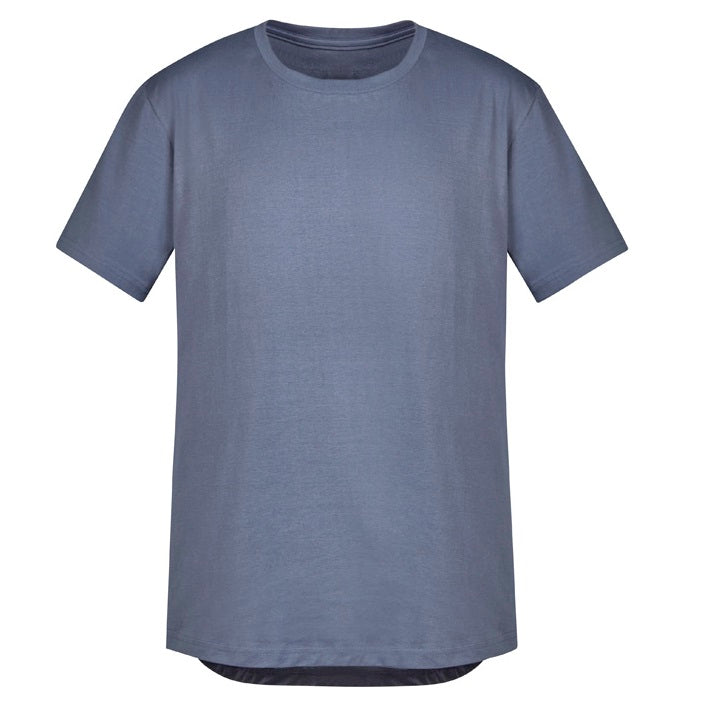 Syzmik ZH135 Mens Streetworx Tee Shirt - Petrol Blue - Front View