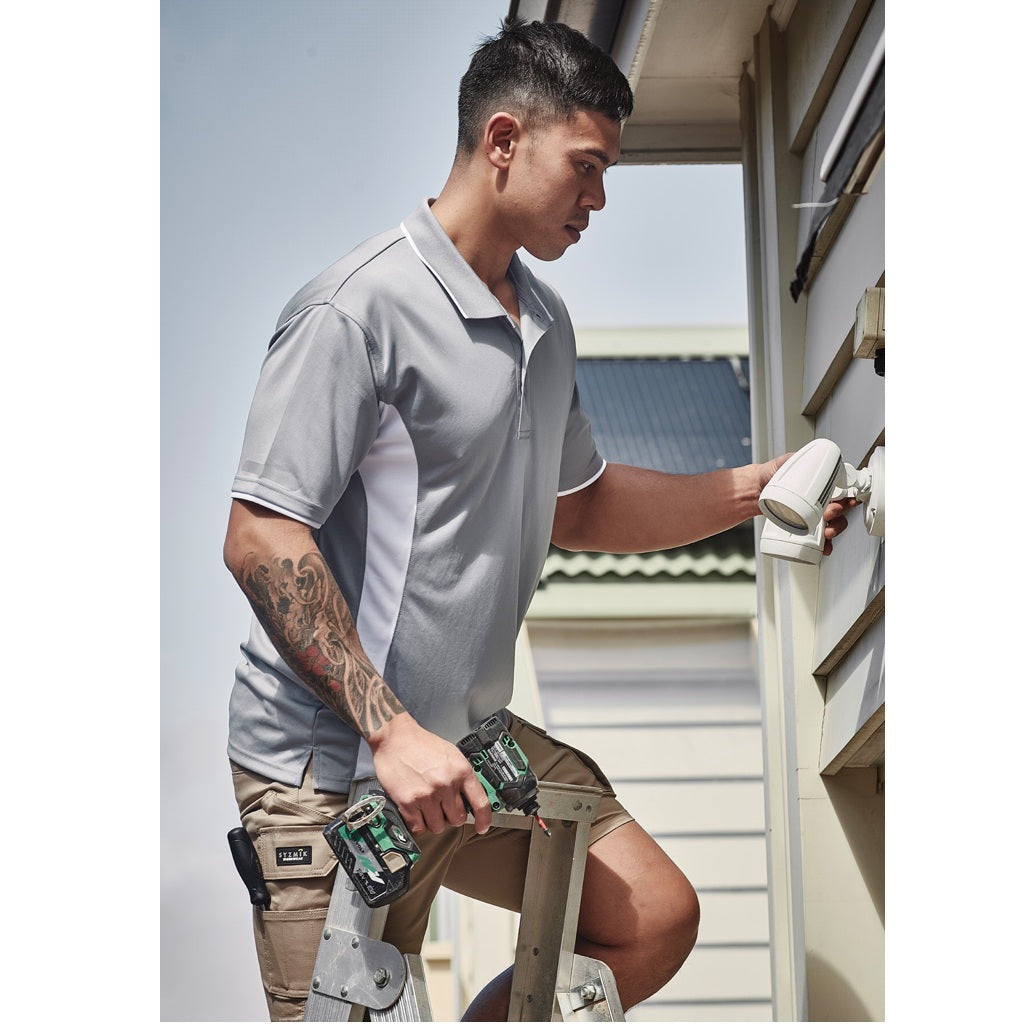 Syzmik ZH145 Mens Striker Short Sleeve Polo