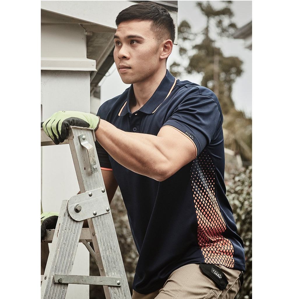 Syzmik ZH165 Mens Spark Short Sleeve Polo