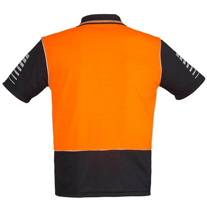 Syzmik ZH236 Mens HiVis Zone S/S Polo